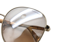 画像をギャラリービューアに読み込む, 極美品 TIFFANY&amp;Co. ティファニー ティアドロップ サングラス ゴールド ブラウン 60☐17 TF3079 ロゴ ゴールド金具 中古 4b003939