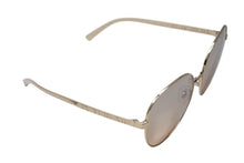 画像をギャラリービューアに読み込む, 極美品 TIFFANY&amp;Co. ティファニー ティアドロップ サングラス ゴールド ブラウン 60☐17 TF3079 ロゴ ゴールド金具 中古 4b003939