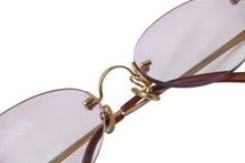 Load image into Gallery viewer, Cartier カルティエ リムレス メガネ 度入り 眼鏡 アイウェア メタル 283226 ゴールド 小物 ゴールド金具 美品 中古 4b003955