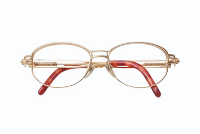 Jean Paul Gaultier ジャンポールゴルチェ メガネ 90s サングラス 56-5108 ゴールド 美品 中古 4b000055