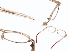 画像をギャラリービューアに読み込む, Jean Paul Gaultier ジャンポールゴルチェ メガネ 90s サングラス 56-5108 ゴールド 美品 中古 4b000055