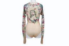 Load image into Gallery viewer, Christian Dior クリスチャンディオール J&#39;ADORE ジャドール 04SS RUNWAY パワーネット ボディスーツ タトゥー ガリアーノ期 良品 中古 4b004032