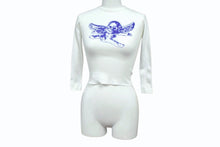 画像をギャラリービューアに読み込む, 極美品 CHROME HEARTS クロムハーツ FOTI フォティ MISS LERLENE ミス ラーレン キッズ サーマル長袖Tシャツ サイズ4 プリント 中古 4b004035