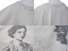 画像をギャラリービューアに読み込む, SAINT MICHAEL セントマイケル RAGLAN SWEAT MICHAEL ミカエル ラグランスウェットシャツ SM-S21-0000-024 グレー 美品 中古 4b004071