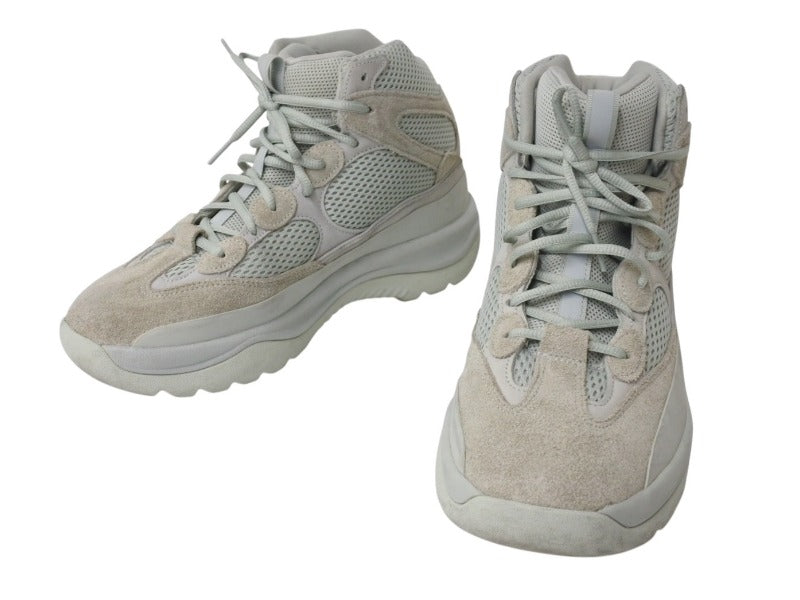 ADIDAS YEEZY DSRT BT ADLT アディダス イージー デザートブーツ スニーカー ベージュ レザー 29.0cm FV5677 中古 4b004075