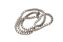 画像をギャラリービューアに読み込む, 極美品 TIFFANY&amp;Co. ティファニー ベネチアンチェーン ネックレス 重量約36.3g 全長約46cm 925刻印 シルバ−925 中古 4b004079