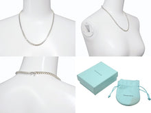 画像をギャラリービューアに読み込む, 極美品 TIFFANY&amp;Co. ティファニー ベネチアンチェーン ネックレス 重量約36.3g 全長約46cm 925刻印 シルバ−925 中古 4b004079