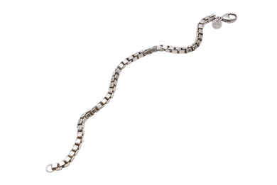 極美品 TIFFANY&Co. ティファニー ベネチアン ブレスレット アクセサリー ジュエリー 小物 重量15.9g AG925刻印 中古 4b004080