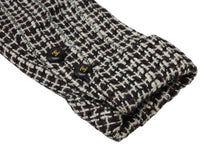 画像をギャラリービューアに読み込む, CHANEL シャネル ジャケット ココボタン ツイード 01A P18117V10417 レーヨン ウール ホワイト ブラウン サイズ40 美品 中古 4b004107