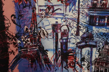 画像をギャラリービューアに読み込む, 極美品 Jean Paul GAULTIER ジャンポールゴルチェ 長袖Tシャツ カットソー 総柄 JPJ023 ブラック マルチカラー サイズ38 中古 4b004120