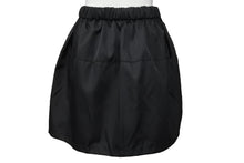 画像をギャラリービューアに読み込む, 極美品 PRADA プラダ ナイロン ミニスカート 21H853 サイズ38 フレア ブラック イタリア製 中古 4b004126