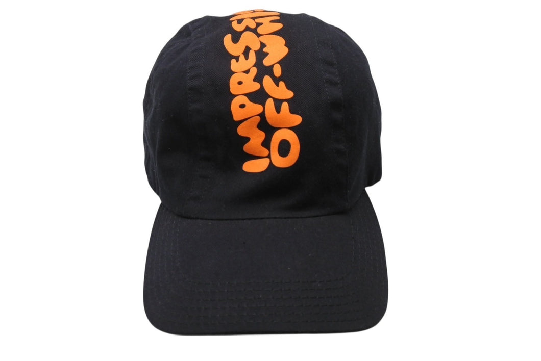 OFF-WHITE オフホワイト キャップ 2013 ブラック オレンジ コットン OMLB016R19400014 美品 4b004149