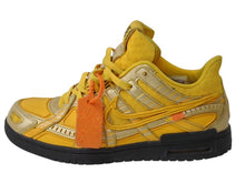 画像をギャラリービューアに読み込む, NIKE × Off-White ナイキ オフホワイト エアラバーダンク ユニバーシティゴールド CU6015-700 スニーカー イエロー サイズ27cm 良品 中古 4b004152