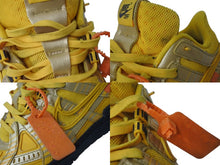 画像をギャラリービューアに読み込む, NIKE × Off-White ナイキ オフホワイト エアラバーダンク ユニバーシティゴールド CU6015-700 スニーカー イエロー サイズ27cm 良品 中古 4b004152