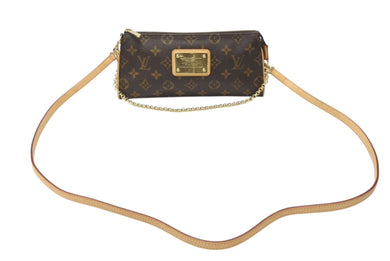 LOUIS VUITTON ルイヴィトン ソフィ アクセサリーポーチ M40158 モノグラム ブラウン PVC レザー ゴールド金具 美品 中古 4b004212