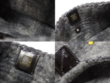 画像をギャラリービューアに読み込む, FENDI フェンディ ワンショルダーバッグ マンマバケット フラワー フェルト レザー グレー マルチカラー 美品 中古 4b004304