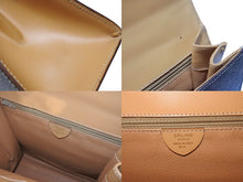 Load image into Gallery viewer, CELINE セリーヌ ハンドバッグ セリーヌ マカダム 2WAY バッグ ブラウン レザー ゴールド金具 美品 中古 4b004320