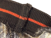 画像をギャラリービューアに読み込む, DOLCE&amp;GABBANA ドルチェアンドガッバーナ ポロシャツ ノースリーブ D＆Gロゴ レオパード ブラウン 美品 中古 4b004362