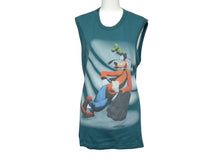 画像をギャラリービューアに読み込む, DOLCE&amp;GABBANA ドルチェアンドガッバーナ ディズニーコラボ グーフィー タンクトップ CA00985 コットン エメラルドグリーン サイズ44 美品 中古 4b004363