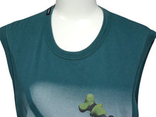 画像をギャラリービューアに読み込む, DOLCE&amp;GABBANA ドルチェアンドガッバーナ ディズニーコラボ グーフィー タンクトップ CA00985 コットン エメラルドグリーン サイズ44 美品 中古 4b004363