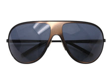 画像をギャラリービューアに読み込む, DOLCE &amp; GABBANA ドルチェ＆ガッバーナ ティアドロップ サングラス DG2024 ブロンズ ブラック サイズ65□15 美品 中古 4b004367