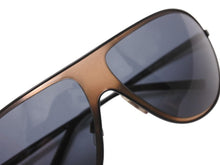 画像をギャラリービューアに読み込む, DOLCE &amp; GABBANA ドルチェ＆ガッバーナ ティアドロップ サングラス DG2024 ブロンズ ブラック サイズ65□15 美品 中古 4b004367