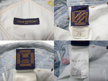 Load image into Gallery viewer, 極美品 LOUIS VUITTON ルイヴィトン Tyler the Creator タイラーザクリエイター モノグラムデニム オーバーオール ブルー サイズ31 中古 4b004450