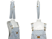 Load image into Gallery viewer, 極美品 LOUIS VUITTON ルイヴィトン Tyler the Creator タイラーザクリエイター モノグラムデニム オーバーオール ブルー サイズ31 中古 4b004450