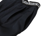 Load image into Gallery viewer, 極美品 CELINE セリーヌ 18AW ウエストロゴ ワイドパンツ 2 1V33 サイズ36 チャコール フィービー期 中古 4b004452