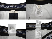 Load image into Gallery viewer, 極美品 CELINE セリーヌ 18AW ウエストロゴ ワイドパンツ 2 1V33 サイズ36 チャコール フィービー期 中古 4b004452