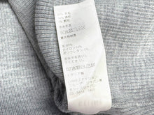 画像をギャラリービューアに読み込む, 極美品 CELINE セリーヌ クロップド カーディガン トップス 2A67S237P サイズXS 刺繍ロゴ ニット グレー 中古 4b004453