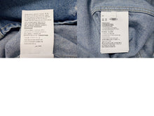 画像をギャラリービューアに読み込む, 極美品 PRADA プラダ オーガニックデニム ミニドレス GFA122 サイズ36 トライアングルロゴ インディゴブルー 中古 4b004454