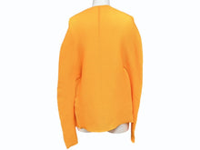 Load image into Gallery viewer, 極美品 me ISSEY MIYAKE ミー イッセイミヤケ 長袖トップス MI31FO311 フリーサイズ プリーツ オレンジ 中古 4b004464