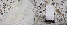 Load image into Gallery viewer, CELINE セリーヌ 総柄 半袖Tシャツ 2 0358 サイズM マカダム柄 オフホワイト マルチカラー プリント 美品 中古 4b004472