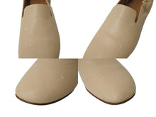 画像をギャラリービューアに読み込む, MAISON MARGIELA メゾンマルジェラ 4ステッチ Kiki キキ パンプス シューズ レザー ベージュ ホワイト サイズ37 良品 中古 4b009620