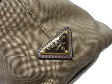 Load image into Gallery viewer, 極美品 PRADA プラダ 2WAY ハンドバッグ ショルダーバッグ BN1841 ジャガード レザー ベージュ ブラウン ゴールド金具 中古 4b004562