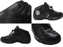 画像をギャラリービューアに読み込む, 希少 DADA SUPREME ダダ シュプリーム spinner1 ハイカットスニーカー DA1610008 ブラック シルバー サイズ27.5cm 美品 中古 4b004715