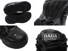 画像をギャラリービューアに読み込む, 希少 DADA SUPREME ダダ シュプリーム spinner1 ハイカットスニーカー DA1610008 ブラック シルバー サイズ27.5cm 美品 中古 4b004715