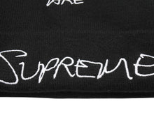 画像をギャラリービューアに読み込む, SUPREME シュプリーム 22SS God&#39;s Chilren Beanie ビーニー ニット帽 アクリル ブラック 美品 中古 4b004777