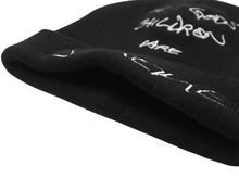 画像をギャラリービューアに読み込む, SUPREME シュプリーム 22SS God&#39;s Chilren Beanie ビーニー ニット帽 アクリル ブラック 美品 中古 4b004777