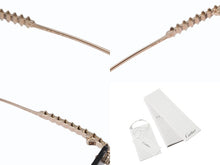 Load image into Gallery viewer, 極美品 CARTIER カルティエ クラッシュ ドゥ サングラス リムレス ESW00748 グラデーショングレー ゴールド金具 中古 4b004840
