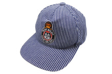 画像をギャラリービューアに読み込む, 新品同様 A BATHING APE アベイシングエイプ × FELIX フェリックス スナップバックキャップ 002CPC231931X サイズF デニム 中古 4b004880