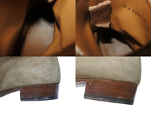 画像をギャラリービューアに読み込む, SAINT LAURENT サンローラン WYATT 30 JODHPUR BOOTS ワイアット 30 ジョッパーブーツ 靴 498372 スエード ベージュ サイズ45 美品 中古 4b004908