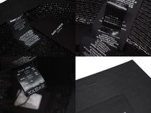Load image into Gallery viewer, 新品未使用 SAINT LAURENT サンローラン ラフィアハット 帽子 551676 4YB50 イタリア製 レーヨン コットン ブラック サイズL 中古 4b004917