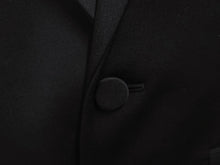 画像をギャラリービューアに読み込む, SAINT LAURENT PARIS サンローラン パリ ジャケット 392891 ブラック サイズ50 ウール 美品 中古 4b004927