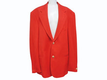 Load image into Gallery viewer, BALENCIAGA バレンシアガ オーバーサイズ ナイロンジャケット 623794 サイズ1 ロゴプリント レッド 20年製 美品 中古 4b004963