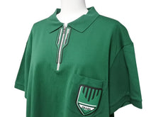 Load image into Gallery viewer, 極美品 PRADA プラダ ジップアップ ポロシャツ 半袖 98339 トップス コットン グリーン サイズXL 中古 4b004932