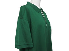 Load image into Gallery viewer, 極美品 PRADA プラダ ジップアップ ポロシャツ 半袖 98339 トップス コットン グリーン サイズXL 中古 4b004932