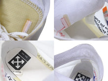 画像をギャラリービューアに読み込む, CONVERSE × OFF-WHITE コンバース オフホワイト CHUCK TAYLOR ALL-STAR VULCANIZED チャックテイラー スニーカー 162204C ホワイト サイズ29.5 美品 中古 4b004936