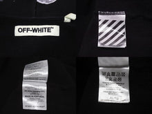 画像をギャラリービューアに読み込む, OFF-WHITE オフホワイト リキッド ペイント ジップアップ パーカー ブラック レッド コットン シルバー金具 サイズXL 美品 中古 4b004952